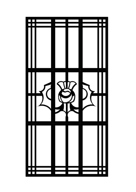 Pretty Panels - Mackintosh Inspired No. 011
