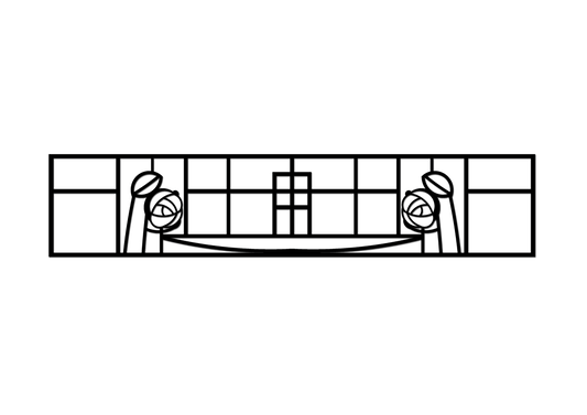 Pretty Panels - Mackintosh Inspired No. 017