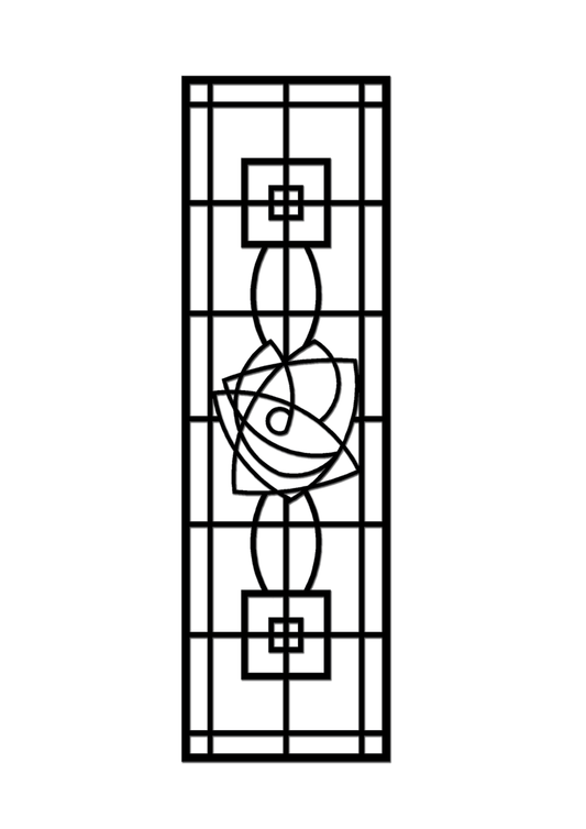 Pretty Panels - Mackintosh Inspired No. 021