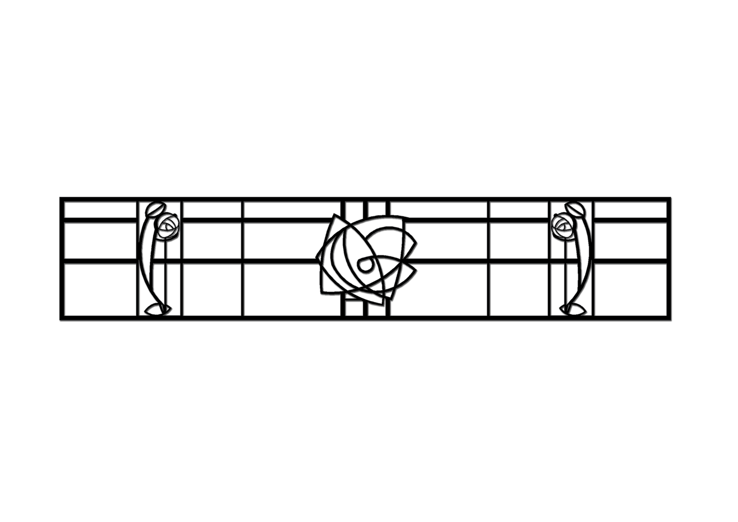 Pretty Panels - Mackintosh Inspired No. 022