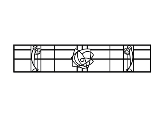 Pretty Panels - Mackintosh Inspired No. 022