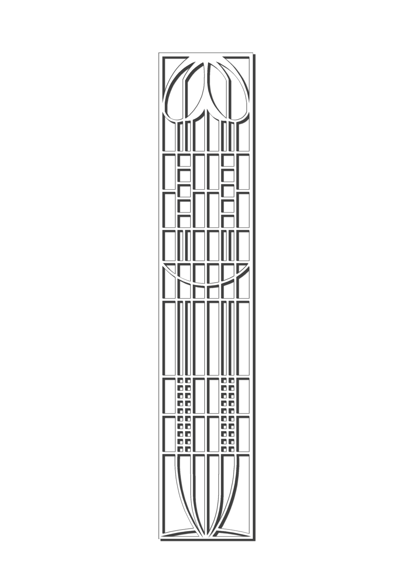 Pretty Panels - Mackintosh Inspired No. 104