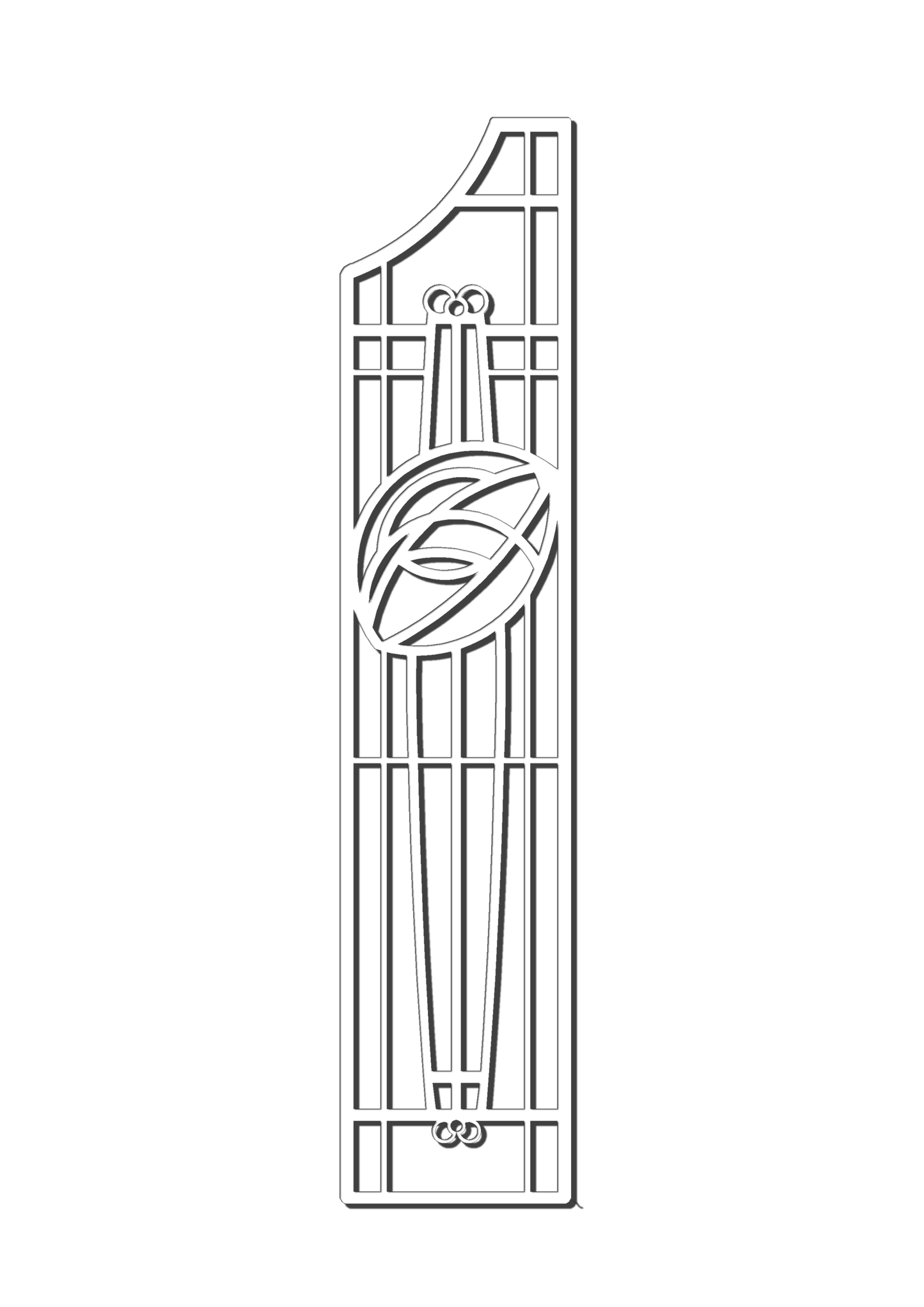 Pretty Panels - Mackintosh Inspired No. 108