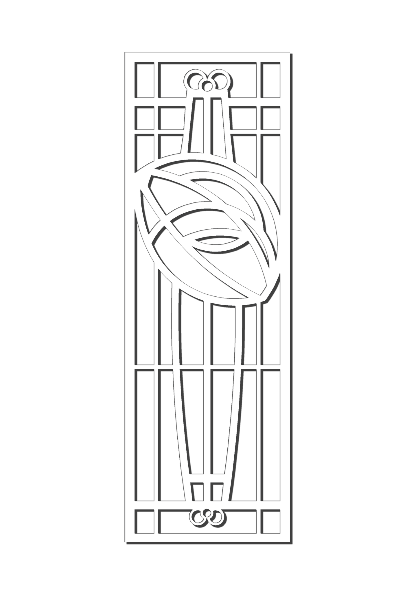 Pretty Panels - Mackintosh Inspired No. 110
