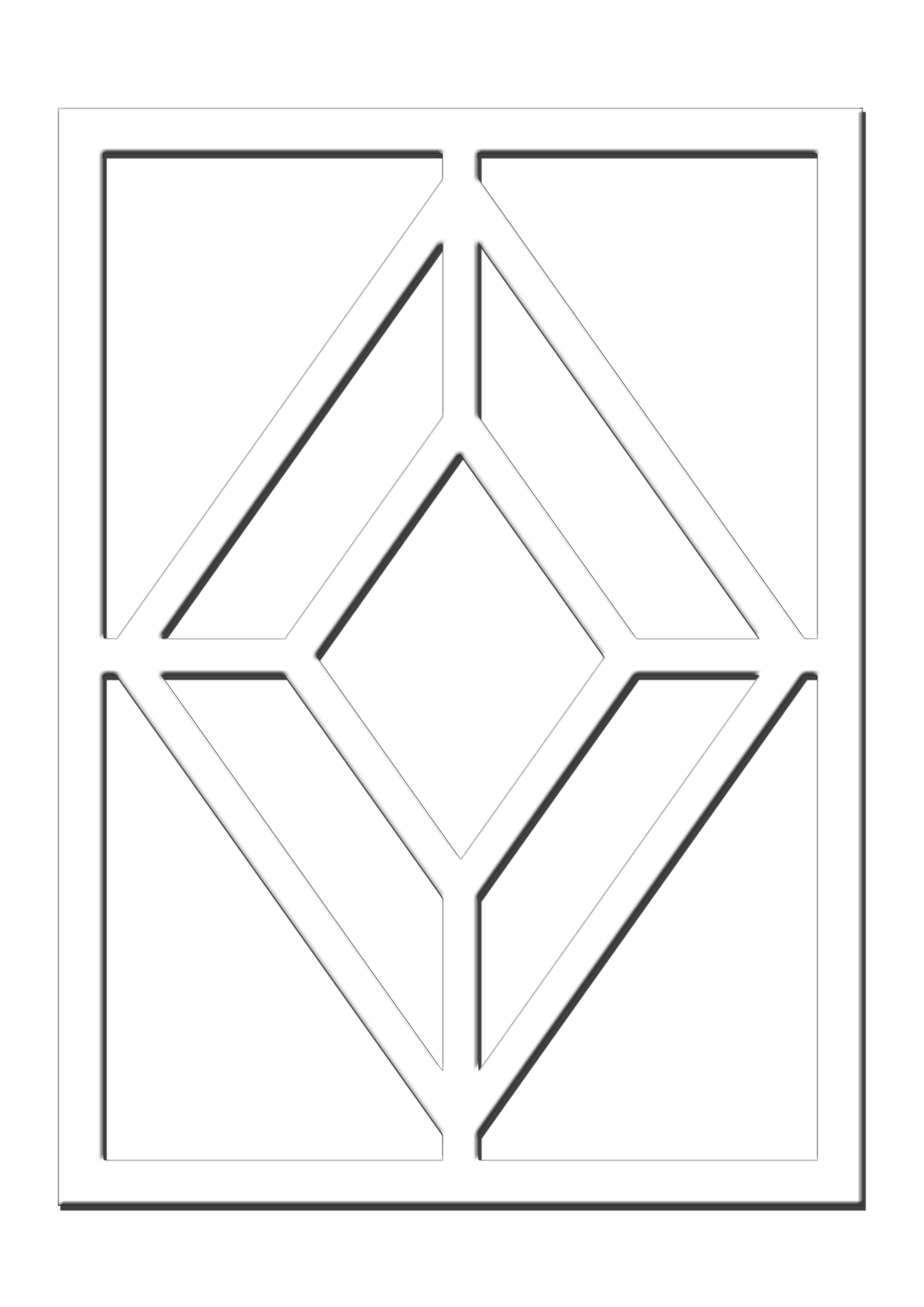 Pretty Panels - Individually Designed Centres - No. 807