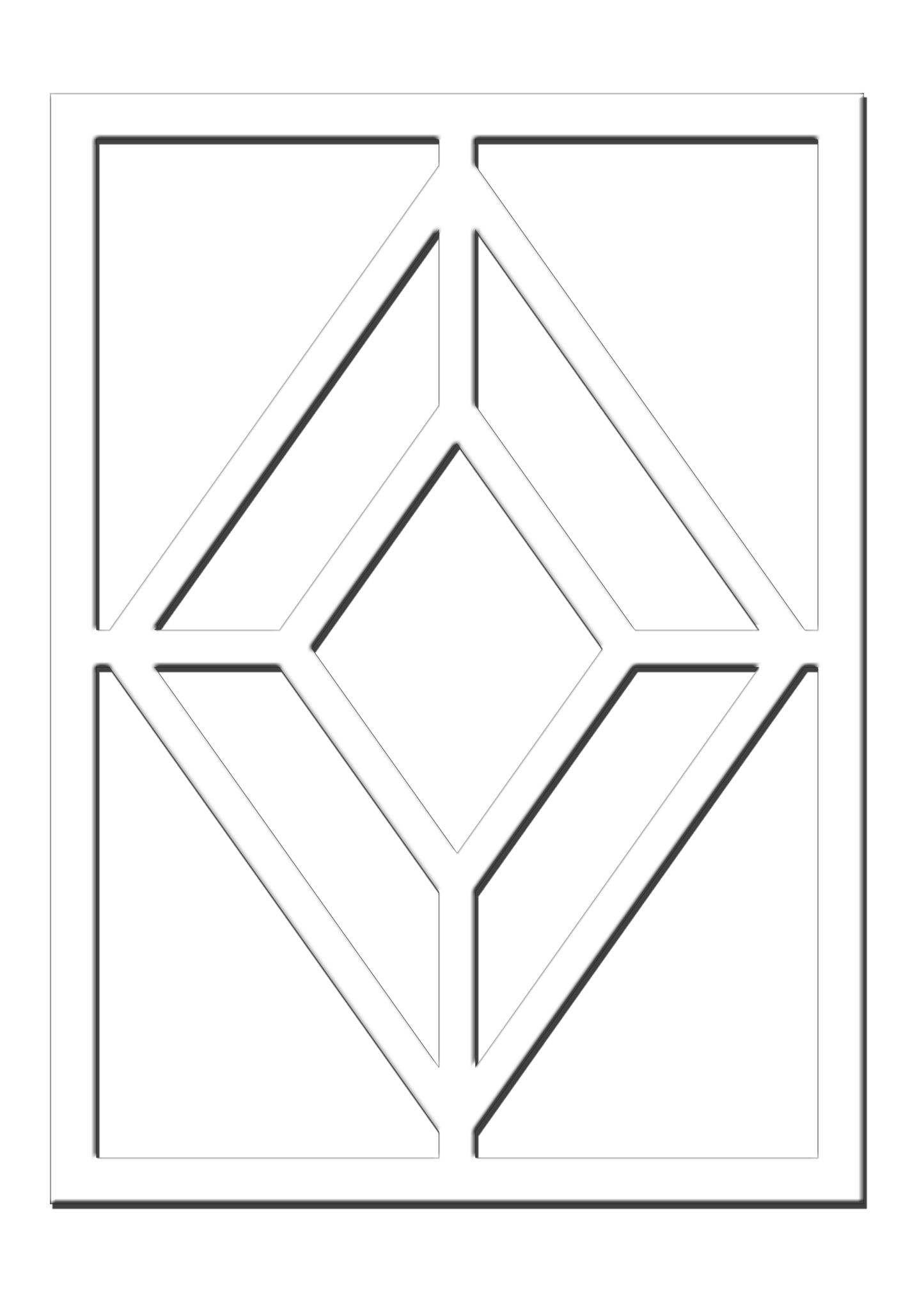 Pretty Panels - Individually Designed Centres - No. 810