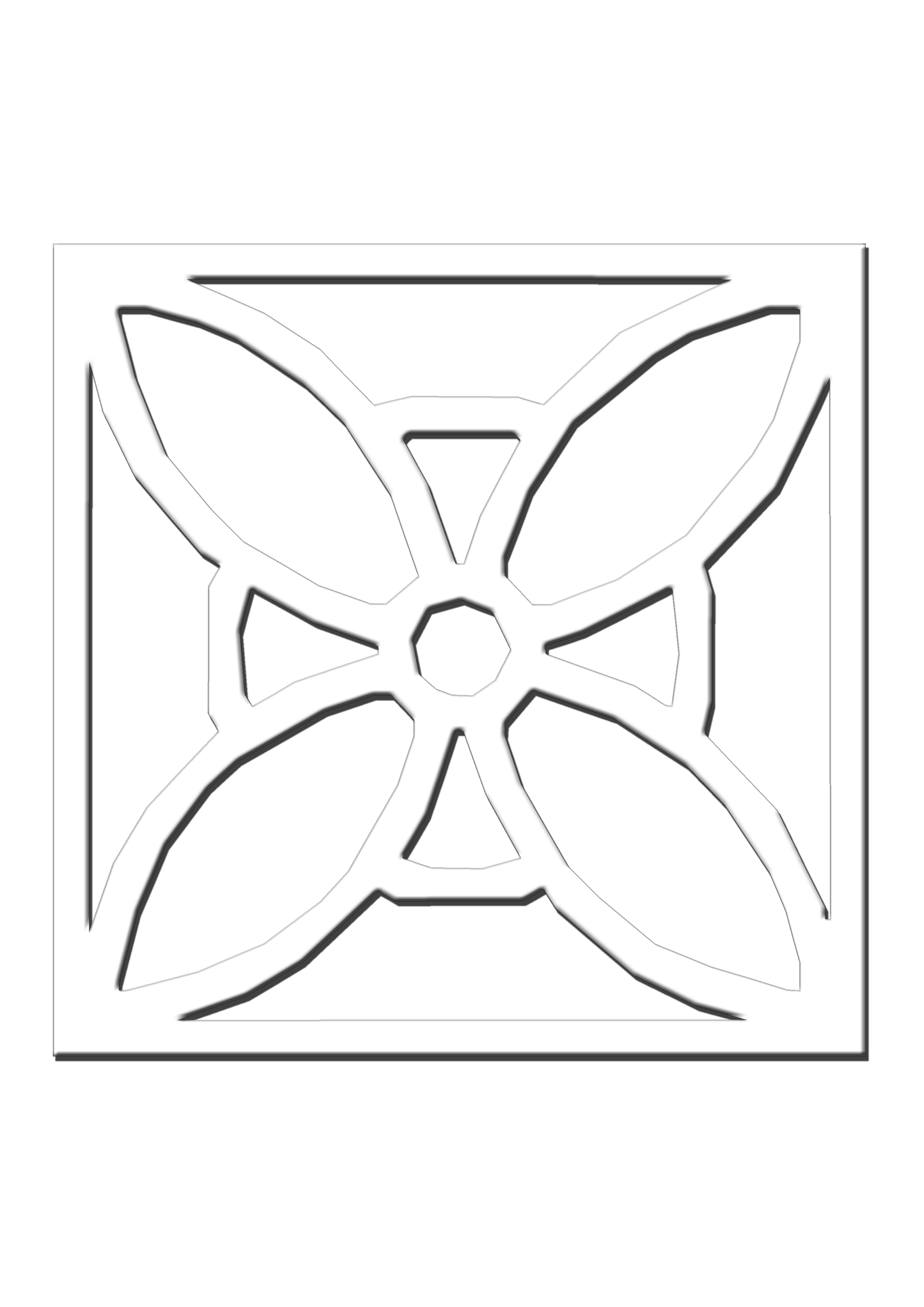 Pretty Panels - Individually Designed Centres - No. 844