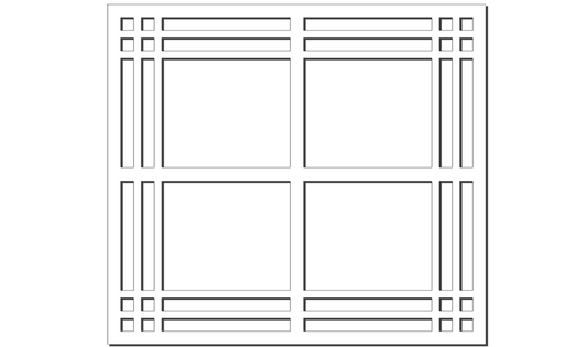 Pretty Panels – Hopper Style - No. 580