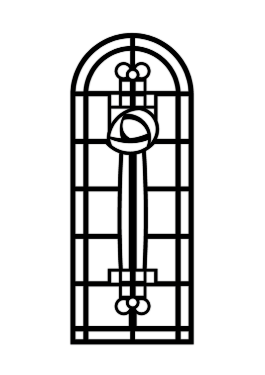 Pretty Panels - Mackintosh Inspired No. 000