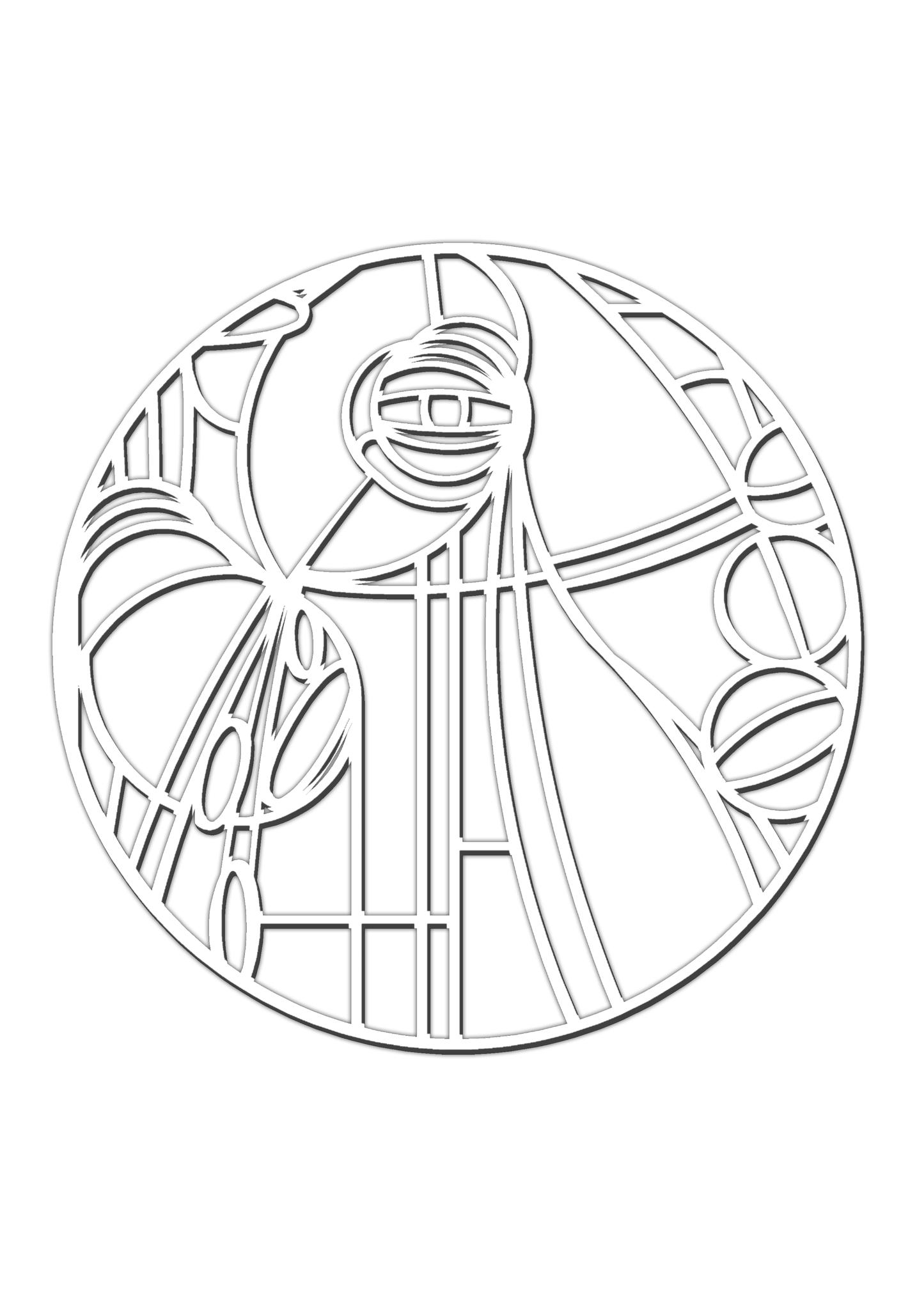 Pretty Panels - Mackintosh Inspired No. 003