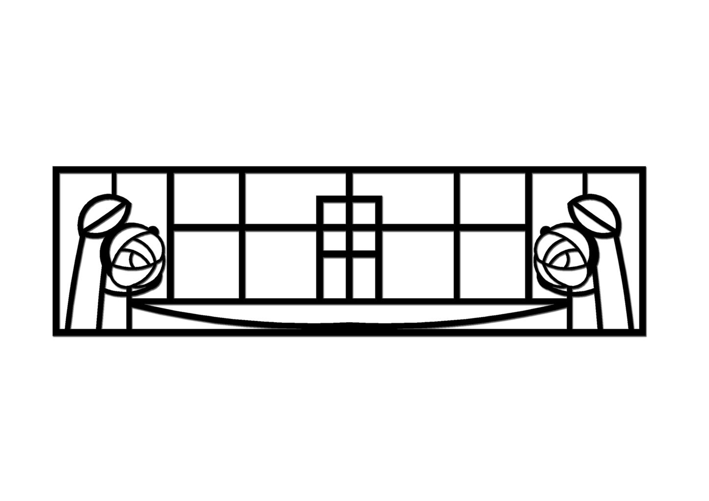 Pretty Panels - Mackintosh Inspired No. 018