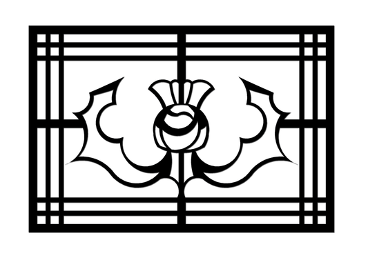 Pretty Panels - Mackintosh Inspired No. 027