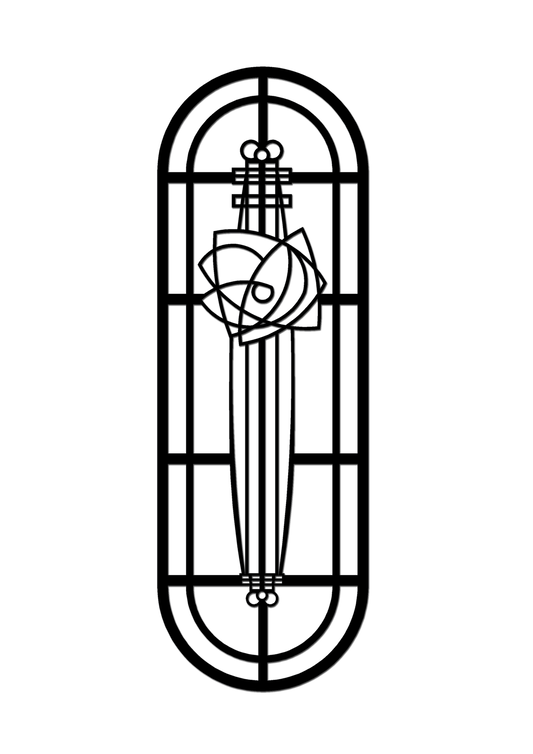 Pretty Panels - Mackintosh Inspired No. 039