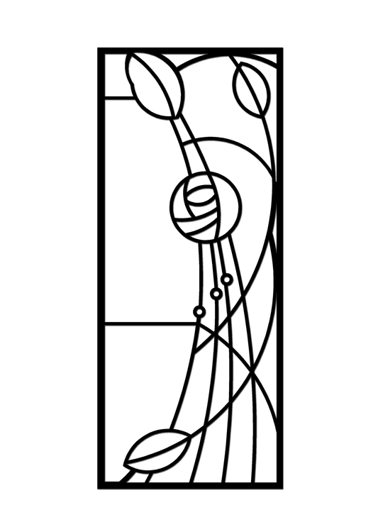 Pretty Panels - Mackintosh Inspired No. 061