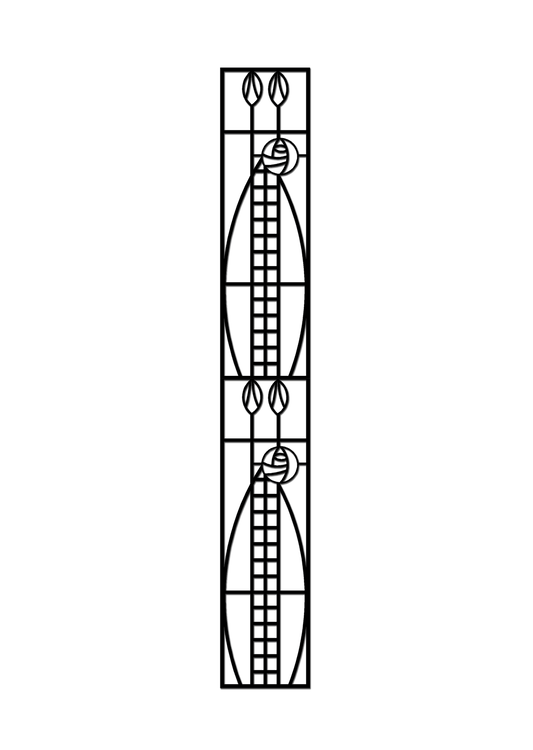 Pretty Panels - Mackintosh Inspired No. 066