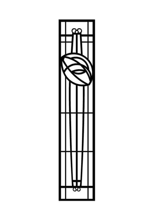 Pretty Panels - Mackintosh Inspired No. 069