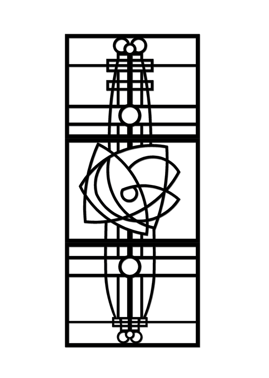 Pretty Panels - Mackintosh Inspired No. 071