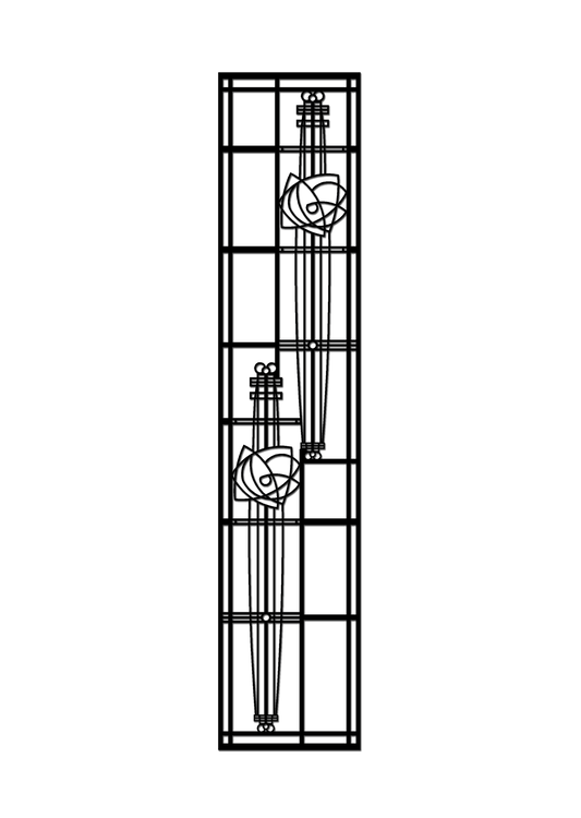 Pretty Panels - Mackintosh Inspired No. 072
