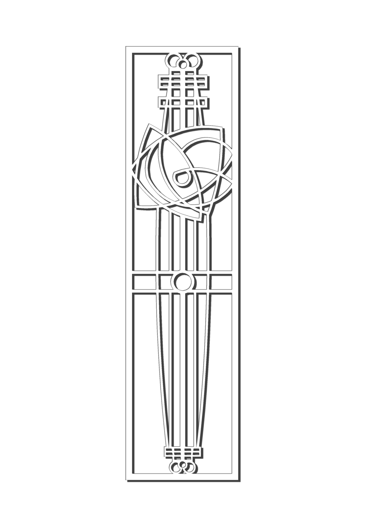 Pretty Panels - Mackintosh Inspired No. 073