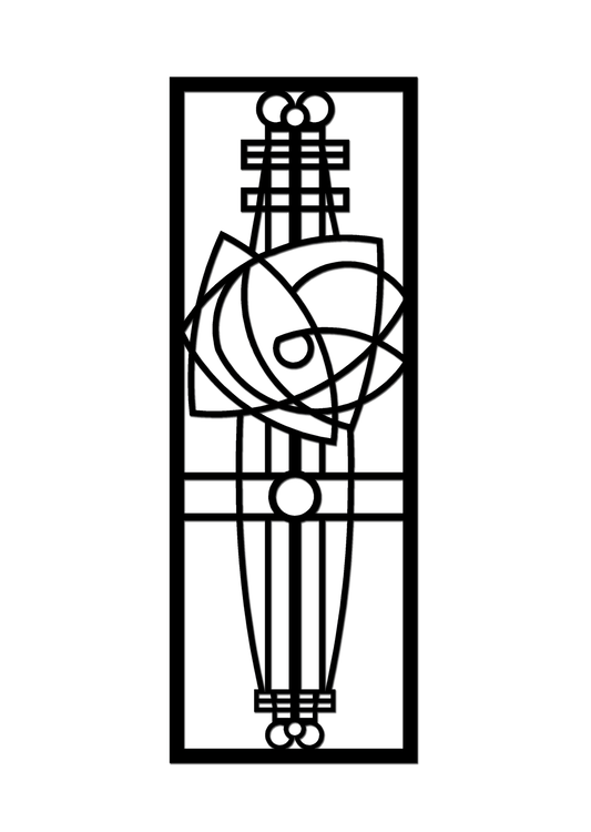 Pretty Panels - Mackintosh Inspired No. 074
