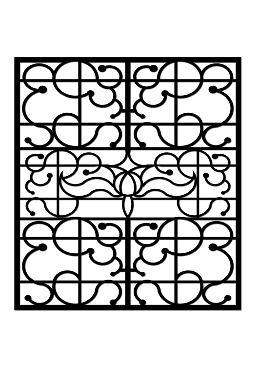 Pretty Panels - Mackintosh Inspired No. 083