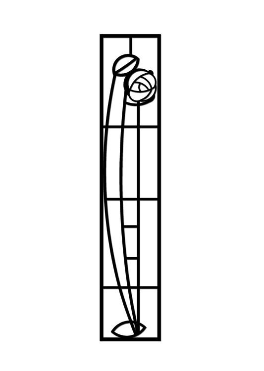 Pretty Panels - Mackintosh Inspired No. 084