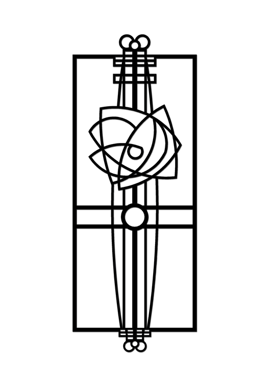Pretty Panels - Mackintosh Inspired No. 087