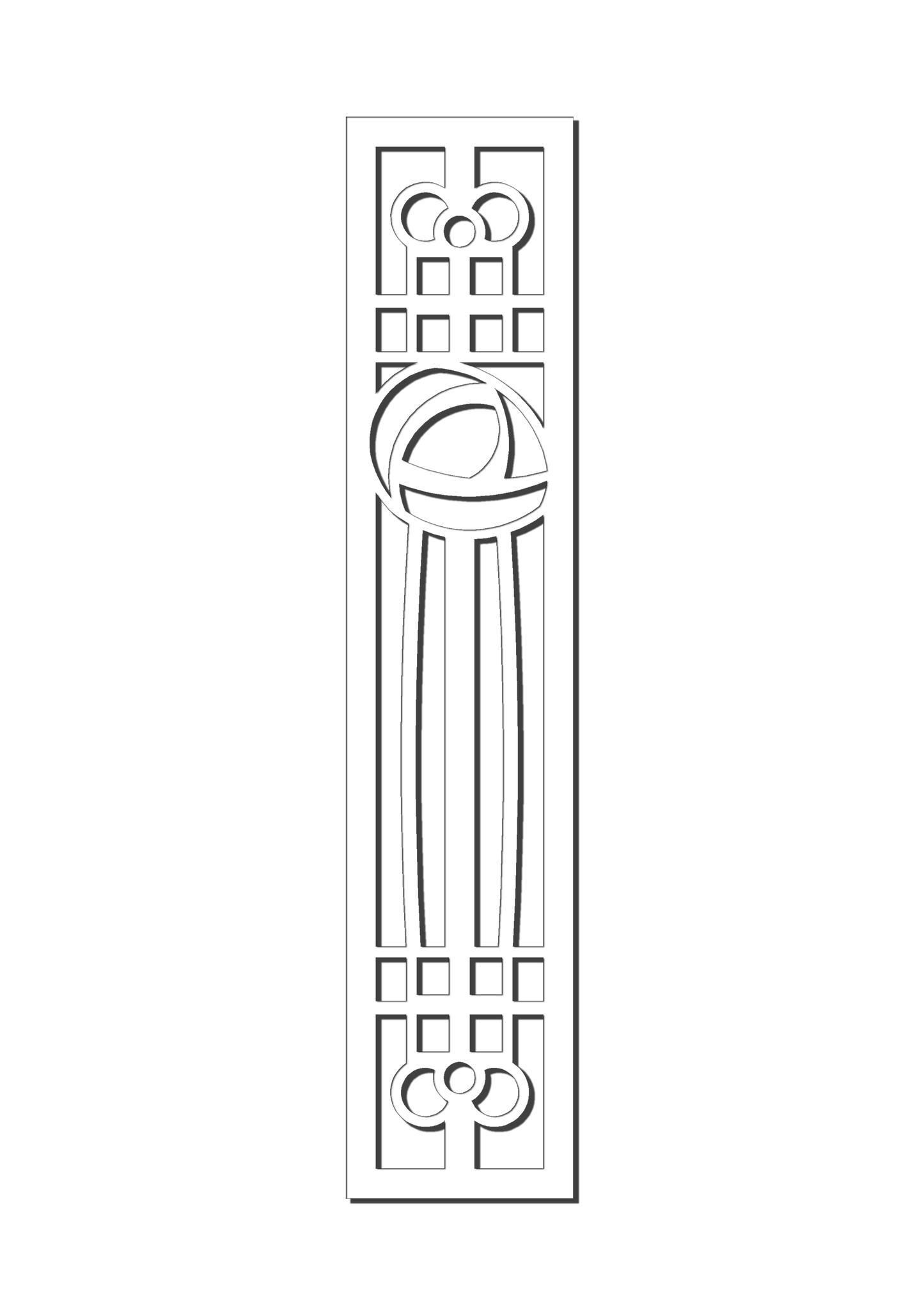 Pretty Panels - Mackintosh Inspired No. 088