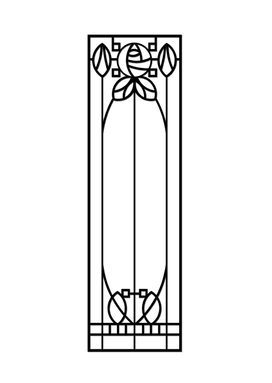 Pretty Panels - Mackintosh Inspired No. 093