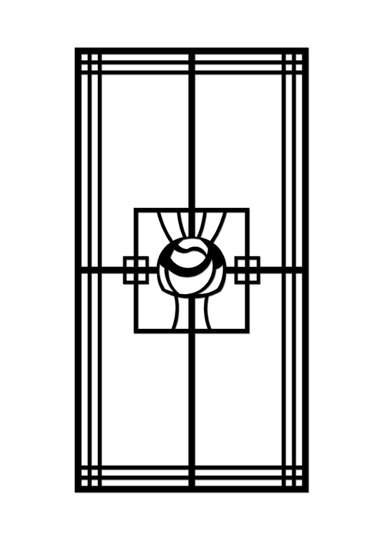 Pretty Panels - Mackintosh Inspired No. 099