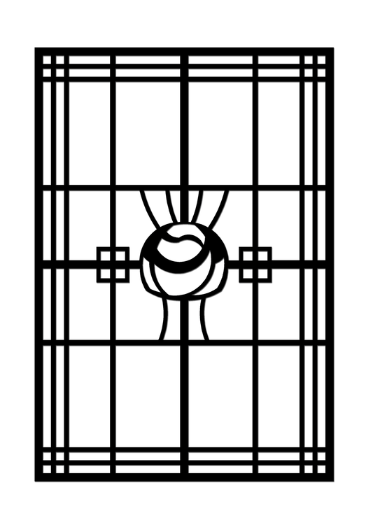 Pretty Panels - Mackintosh Inspired No. 003