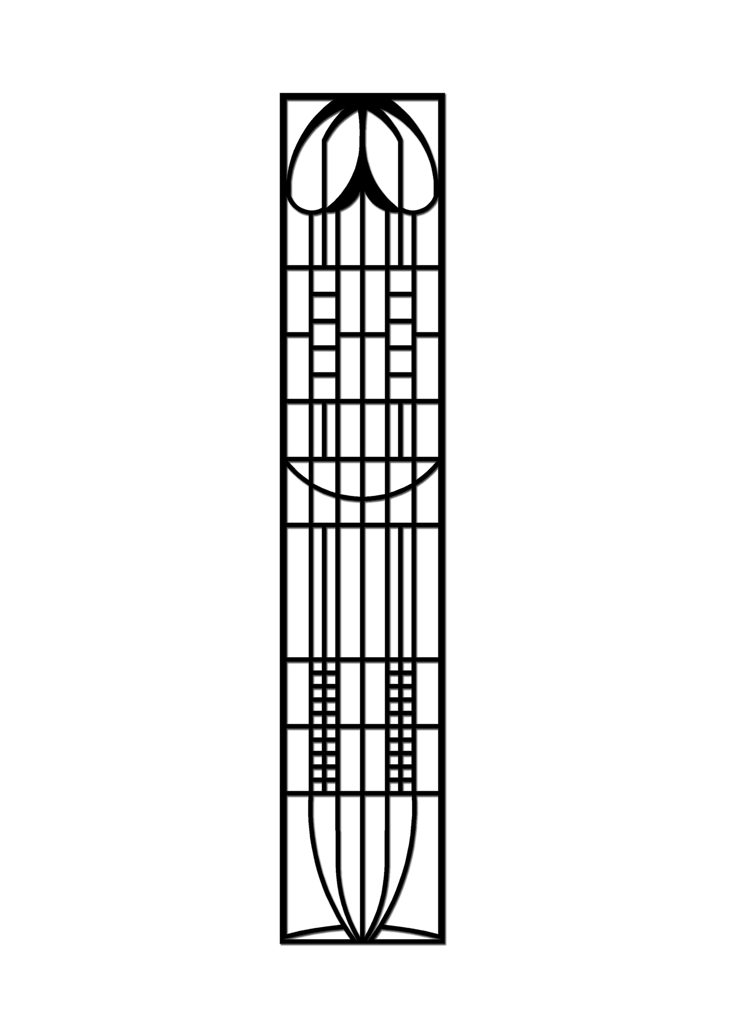 Pretty Panels - Mackintosh Inspired No. 104