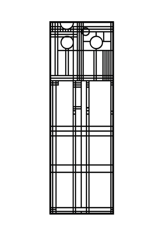 Pretty Panels - Mackintosh Inspired No. 105