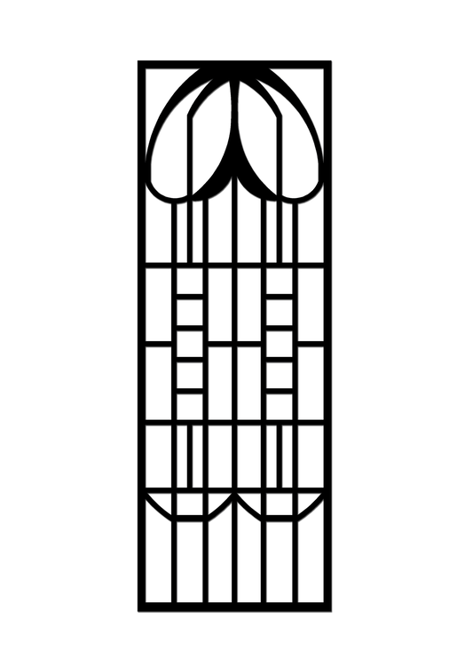 Pretty Panels - Mackintosh Inspired No. 106