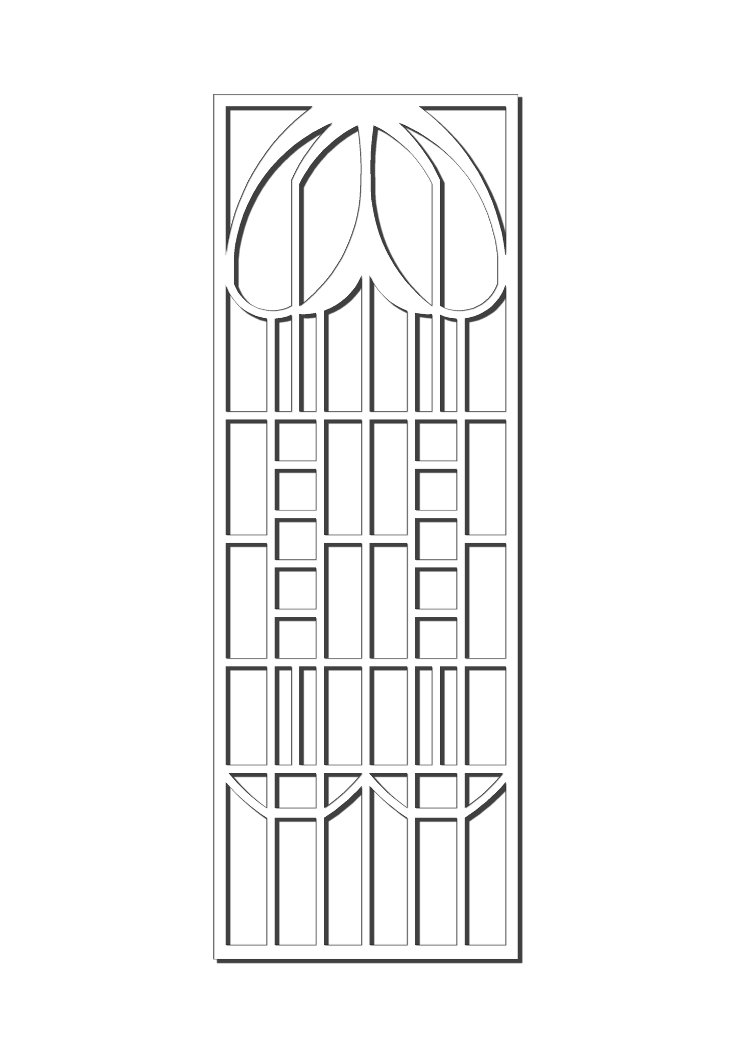 Pretty Panels - Mackintosh Inspired No. 106