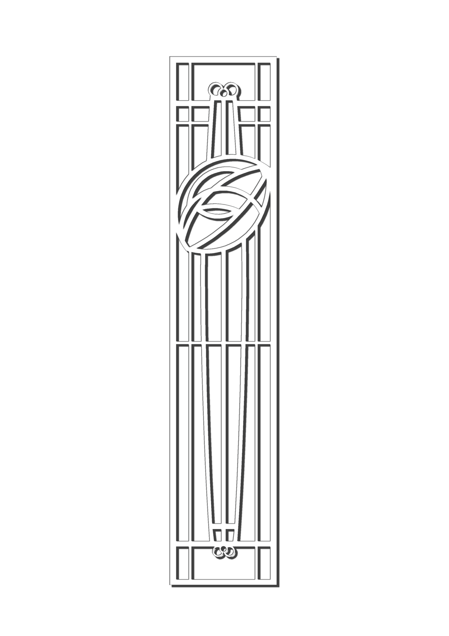 Pretty Panels - Mackintosh Inspired No. 109