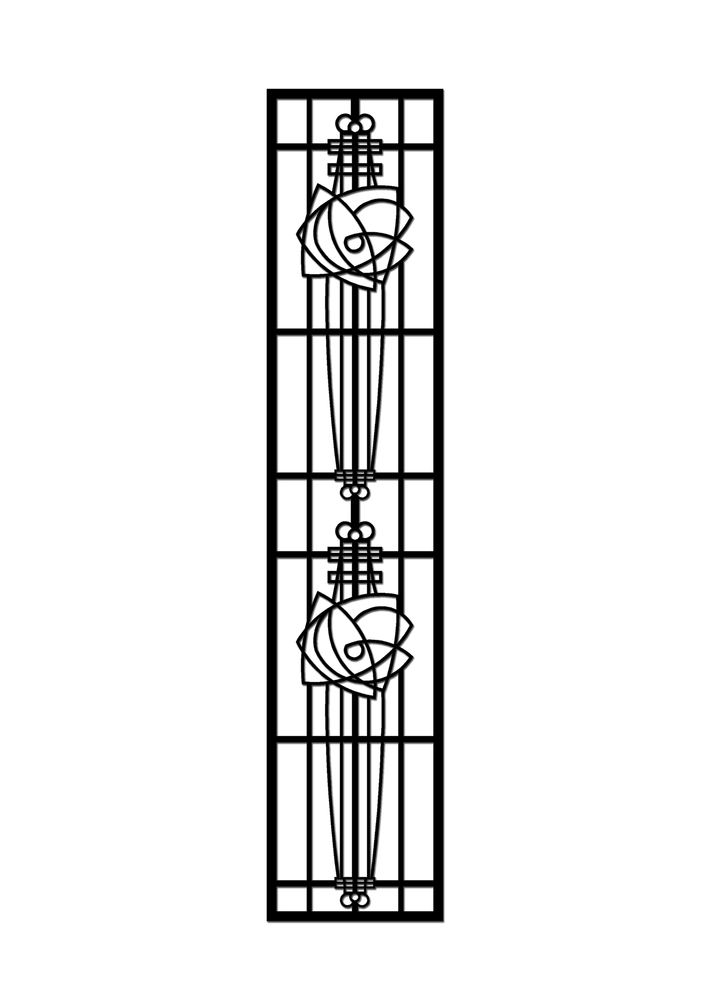 Pretty Panels - Mackintosh Inspired No. 111