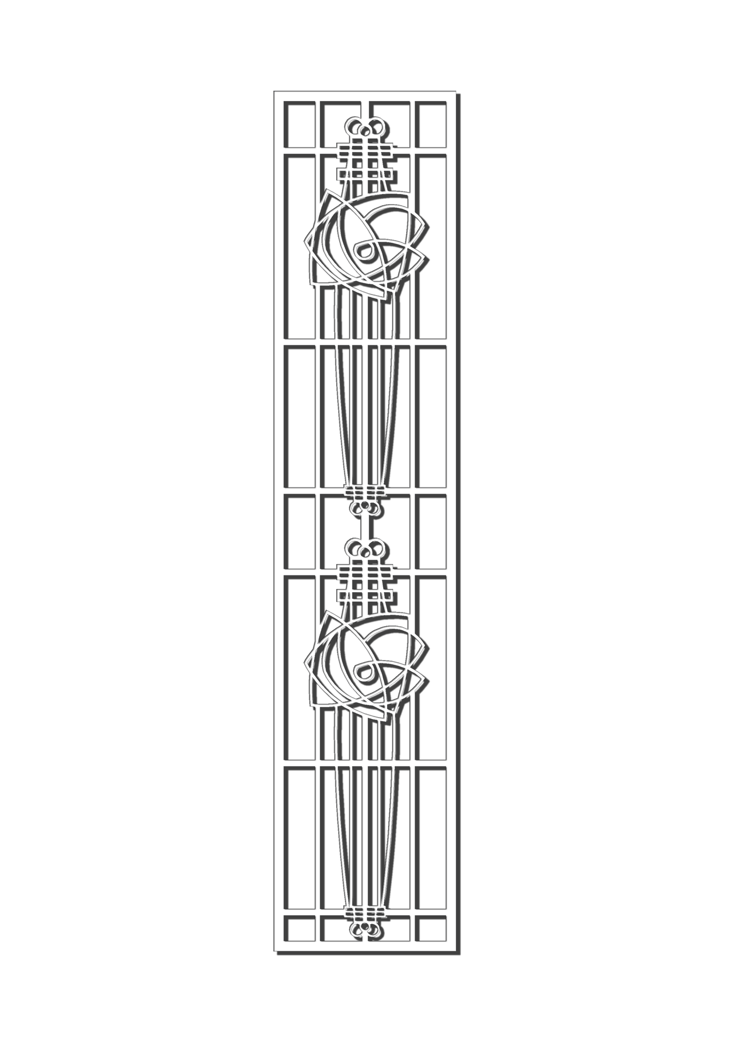 Pretty Panels - Mackintosh Inspired No. 111
