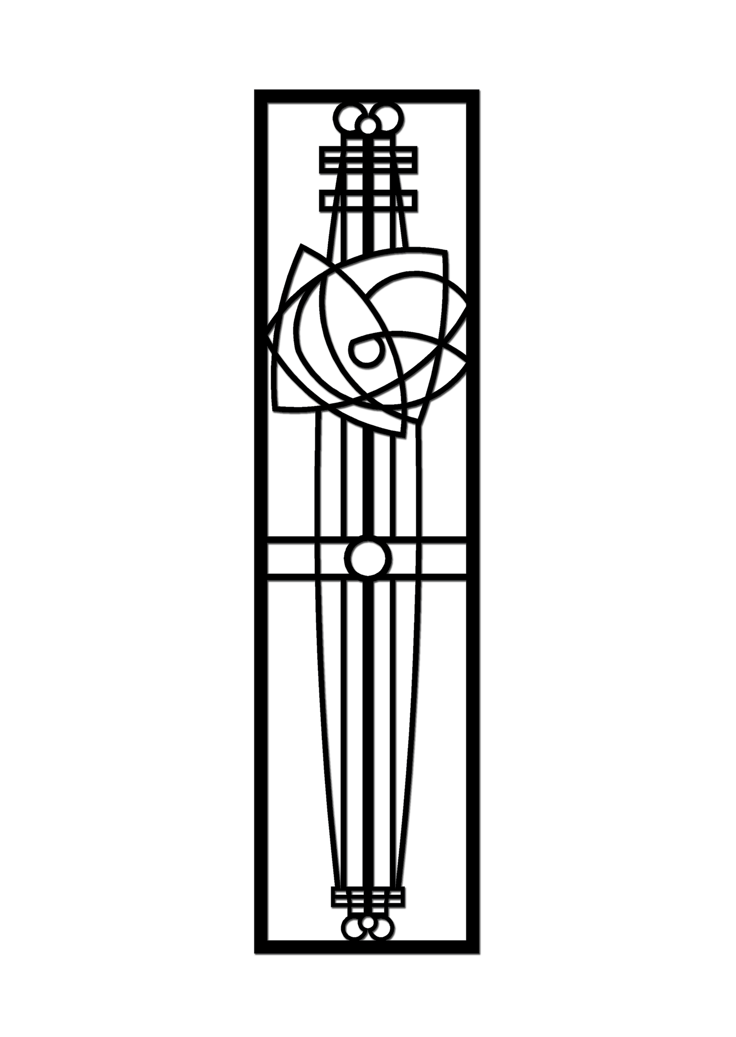 Pretty Panels - Mackintosh Inspired No. 112