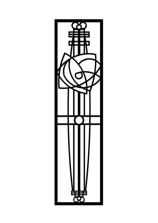 Pretty Panels - Mackintosh Inspired No. 112