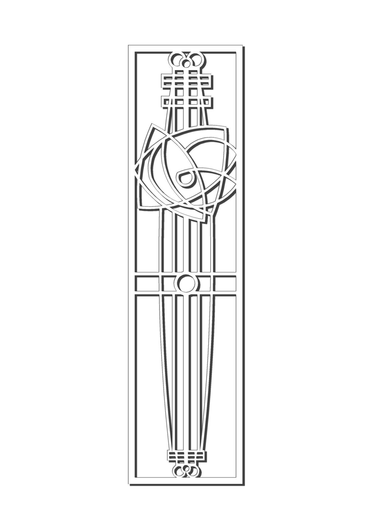 Pretty Panels - Mackintosh Inspired No. 112