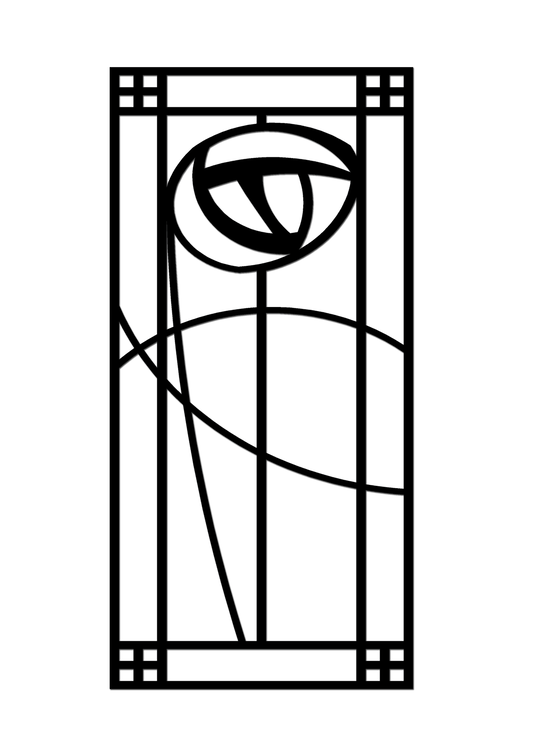 Pretty Panels - Mackintosh Inspired No. 118