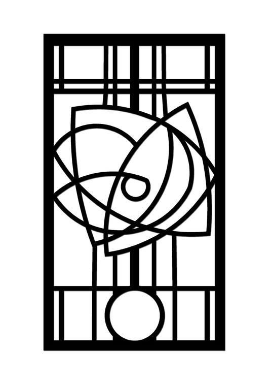 Pretty Panels - Mackintosh Inspired No. 120