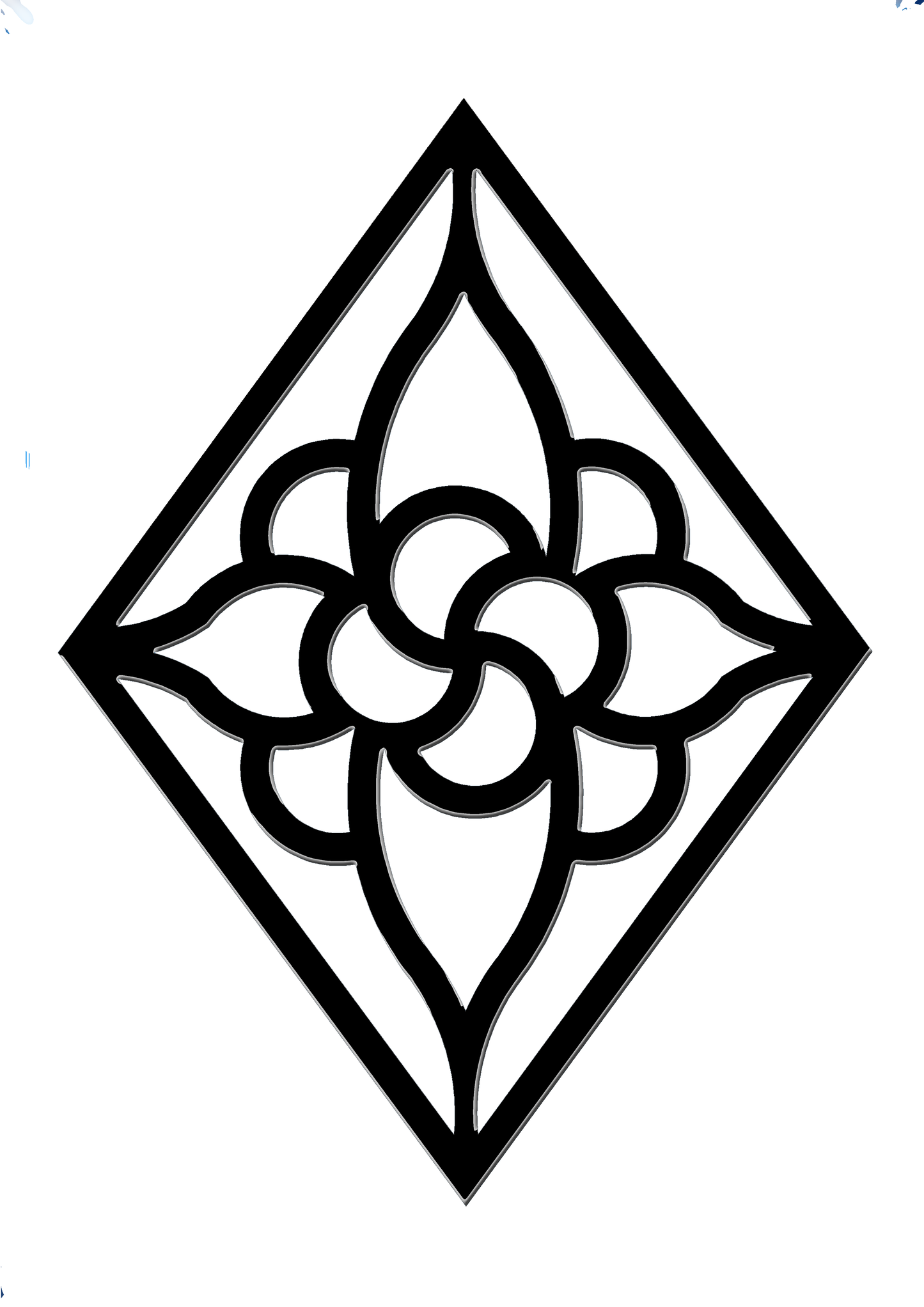 Pretty Panels - Individually Designed Centres - No. 801