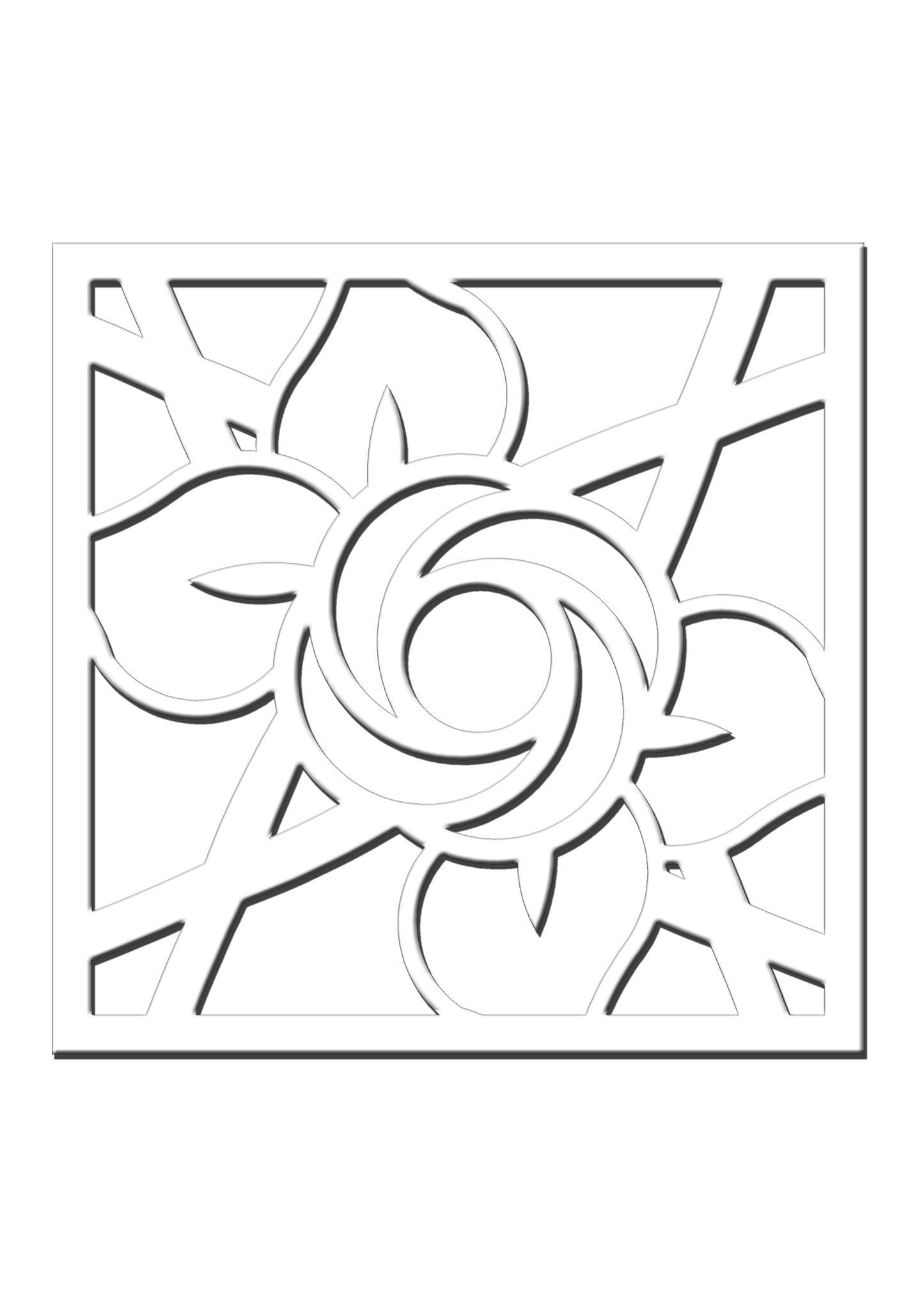 Pretty Panels - Individually Designed Centres - No. 840